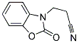 3-(2-BENZOXAZOLINON-3-YL)PROPIONITRILE 结构式