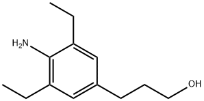3-(4-AMINO-3,5-DIETHYLPHENYL)PROPAN-1-OL 结构式