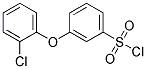 [3-(2-CHLOROPHENOXY)PHENYL]SULPHONYL CHLORIDE 结构式