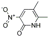 5,6-DIMETHYL-3-NITRO-1H-PYRIDIN-2-ONE 结构式