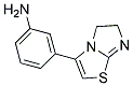 [3-(5,6-Dihydroimidazo[2,1-b][1,3]thiazol-3-yl)phenyl]amine 结构式