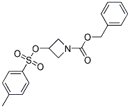 3-(TOLUENE-4-SULFONYLOXY)-AZETIDINE-1-CARBOXYLIC ACID BENZYL ESTER 结构式