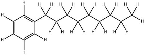 N-NONYLBENZENE-D24 结构式