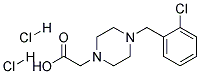 [4-(2-CHLORO-BENZYL)-PIPERAZIN-1-YL]-ACETIC ACID DIHYDROCHLORIDE 结构式