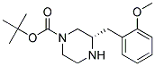 (S)-3-(2-METHOXY-BENZYL)-PIPERAZINE-1-CARBOXYLIC ACID TERT-BUTYL ESTER 结构式