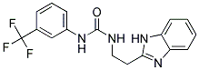 N-[2-(1H-BENZIMIDAZOL-2-YL)ETHYL]-N'-[3-(TRIFLUOROMETHYL)PHENYL]UREA 结构式