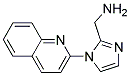 C-(1-QUINOLIN-2-YL-1H-IMIDAZOL-2-YL)-METHYLAMINE 结构式