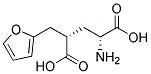 (2R,4S)-2-AMINO-4-FURAN-2-YLMETHYL-PENTANEDIOIC ACID 结构式