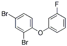 3'-FLUORO-2,4-DIBROMODIPHENYL ETHER 结构式