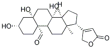 (3S,5S,8R,10S,13R,14S,17R)-3,5,14-TRIHYDROXY-13-METHYL-17-(5-OXO-2,5-DIHYDRO-FURAN-3-YL)-HEXADECAHYDRO-CYCLOPENTA[A]PHENANTHRENE-10-CARBALDEHYDE 结构式