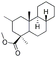Methyl 2-methylpodocarpate 结构式