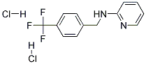 PYRIDIN-2-YL-(4-TRIFLUOROMETHYL-BENZYL)-AMINE DIHYDROCHLORIDE 结构式