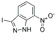 3-IODO-7-NITRO (1H)INDAZOLE 结构式
