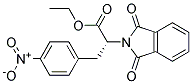 ETHYL (2R)-2-(1,3-DIOXO-1,3-DIHYDRO-2H-ISOINDOL-2-YL)-3-(4-NITROPHENYL)PROPANOATE 结构式