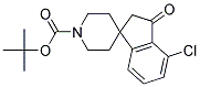 TERT-BUTYL 4-CHLORO-3-OXO-2,3-DIHYDROSPIRO[INDENE-1,4'-PIPERIDINE]-1'-CARBOXYLATE 结构式