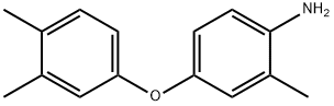 4-(3,4-DIMETHYLPHENOXY)-2-METHYLANILINE 结构式