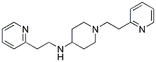 N,1-BIS(2-PYRIDIN-2-YLETHYL)PIPERIDIN-4-AMINE 结构式