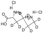 D-LYSINE-3,3,4,4,5,5,6,6-D8 2HCL 结构式