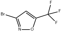 3 - 溴-5 - 三氟甲基 - 异恶唑 结构式