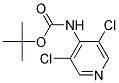 TERT-BUTYL 3,5-DICHLOROPYRIDIN-4-YLCARBAMATE 结构式