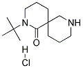 2-TERT-BUTYL-2,8-DIAZASPIRO[5.5]UNDECAN-1-ONE HYDROCHLORIDE 结构式