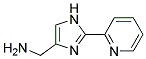 C-(2-PYRIDIN-2-YL-1H-IMIDAZOL-4-YL)-METHYLAMINE 结构式