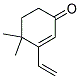 4,4-DIMETHYL-3-VINYL-CYCLOHEX-2-ENONE 结构式