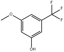 3-甲氧基-5-三氟甲基苯酚 结构式