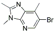 6-BROMO-2,3,7-TRIMETHYL-3H-IMIDAZO[4,5-B]PYRIDINE 结构式