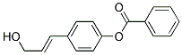 BENZOIC ACID TRANS-4-(3-HYDROXY-PROPENYL)-PHENYL ESTER 结构式