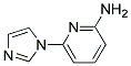 6-IMIDAZOL-1-YL-PYRIDIN-2-YLAMINE 结构式