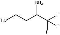 3-氨基-4,4,4-三氟-1-丁醇 结构式