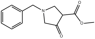 1-苯基-4-氧吡咯烷-3-羧酸甲酯 结构式