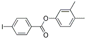 4-IODO-BENZOIC ACID 3,4-DIMETHYL-PHENYL ESTER 结构式