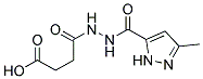 4-[N'-(5-METHYL-2H-PYRAZOLE-3-CARBONYL)-HYDRAZINO]-4-OXO-BUTYRIC ACID 结构式