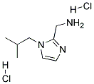 C-(1-ISOBUTYL-1H-IMIDAZOL-2-YL)-METHYLAMINE 2HCL 结构式