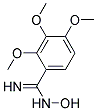N-HYDROXY-2,3,4-TRIMETHOXY-BENZAMIDINE 结构式