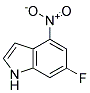 6-FLUORO-4-NITROINDOLE 结构式