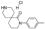 2-P-TOLYL-2,9-DIAZASPIRO[5.5]UNDECAN-1-ONE HYDROCHLORIDE 结构式