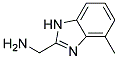 C-(4-METHYL-1H-BENZIMIDAZOL-2-YL)-METHYLAMINE 结构式