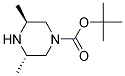 (3S,5S)-3,5-DIMETHYL-PIPERAZINE-1-CARBOXYLIC ACID TERT-BUTYL ESTER 结构式