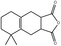 5,5-DIMETHYL-3A,4,5,6,7,8,9,9A-OCTAHYDRO-NAPHTHO[2,3-C]FURAN-1,3-DIONE 结构式