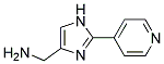 C-(2-PYRIDIN-4-YL-1H-IMIDAZOL-4-YL)-METHYLAMINE 结构式