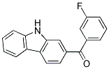 (9H-CARBAZOL-2-YL)-(3-FLUORO-PHENYL)-METHANONE 结构式