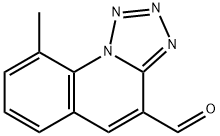 9-甲基四唑并[1,5-A]喹啉-4-甲醛 结构式