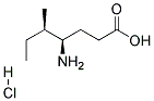 (4R,5R)-4-AMINO-5-METHYLHEPTANOIC ACID HYDROCHLORIDE 结构式