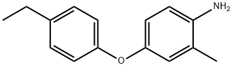 4-(4-ETHYLPHENOXY)-2-METHYLANILINE 结构式