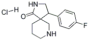 4-(4-FLUOROPHENYL)-2,7-DIAZASPIRO[4.5]DECAN-1-ONE HYDROCHLORIDE 结构式