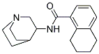 5,6,7,8-TETRAHYDRO-NAPHTHALENE-1-CARBOXYLIC ACID (1-AZA-BICYCLO[2.2.2]OCT-3-YL)-AMIDE 结构式