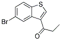 3-PROPANOYL-5-BROMO-BENZO[B]THIOPHENE 结构式